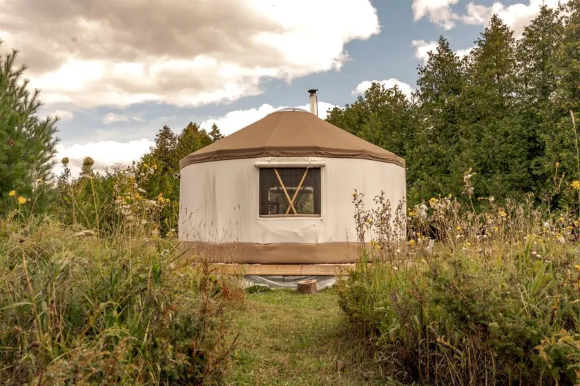 Peaceful Yurt Rental in the Woods near Mississippi Mills, Ontario - Image 1