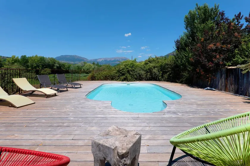 House with terrace, barbecue & pool | Garden view - Image 1