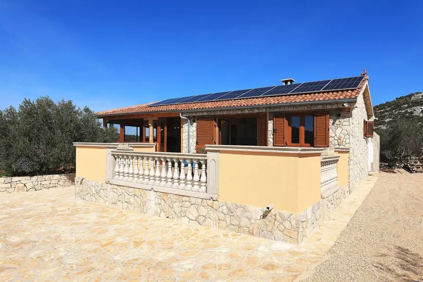 One bedroom house with terrace and sea view Cove Triluke, Pašman (K-20973) - Image 1