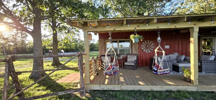 Gorgeous Container for a Romantic Getaway on a Ranch with Incredible Views in Gainesville, Missouri - Image 1