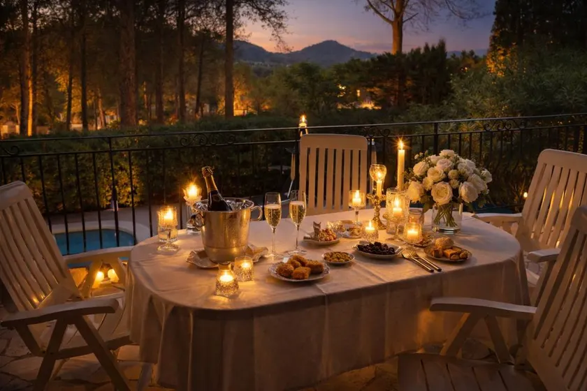 Family-oriented charming villa with garden, terrace & private pool | Panoramic view - Image 1