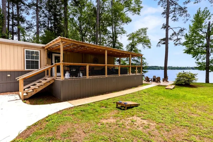 Spacious Modern Cabin on Toledo Bend Lake with Gorgeous Deck and Patio for an Amazing Family Getaway in Hemphill, Texas - Image 1