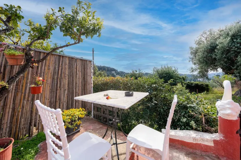 Appartement avec terrasse, barbecue et jardin | Vue jardin - Image 1