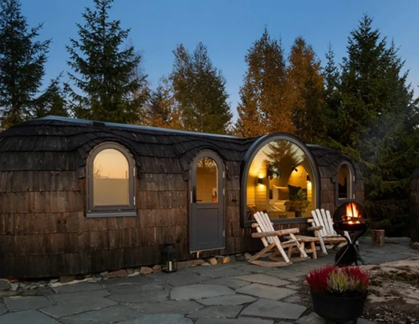 Cabin with terrace & sauna - Image 1