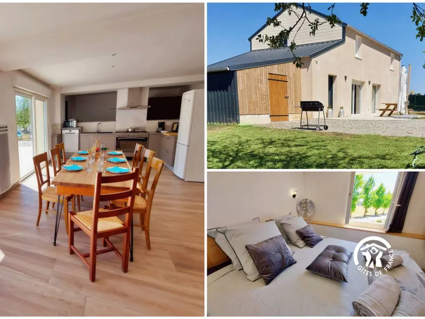 Bright cottage with wifi, pets allowed, parking, near Château-Gontier - Image 1