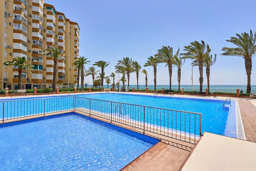 Apartment Directly on the Beach with Pool, Terrace, Sea View, AC, Tennis Court & Wi-Fi - Image 1