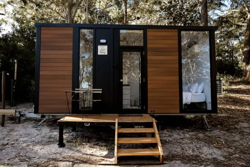 Fantastic Tiny House Retreat with Vineyards Views in Anna Bay, New South Wales - Image 1
