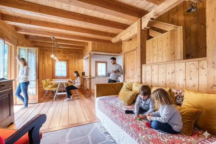 Family-oriented spacious chalet with hot tub, barbecue & garden | Mountain view | Pets are welcome - Image 1