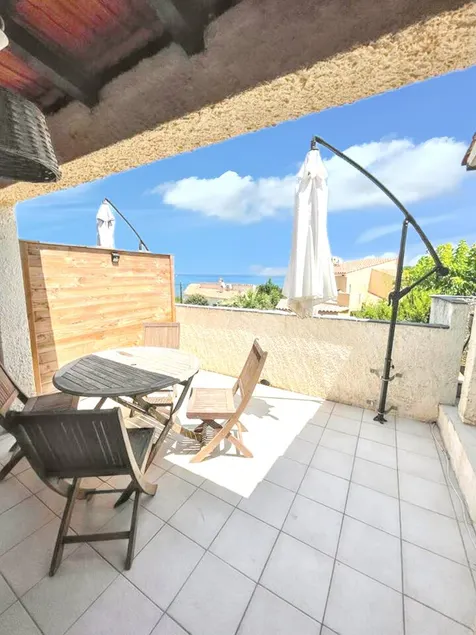 Charming studio in Linguizzetta 23 m² with private terrace - Image 1