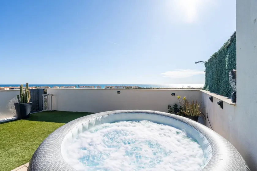 Apartment 'Sunset- Spa and Bbq' with Sea View, Wi-Fi and Air Conditioning - Image 1