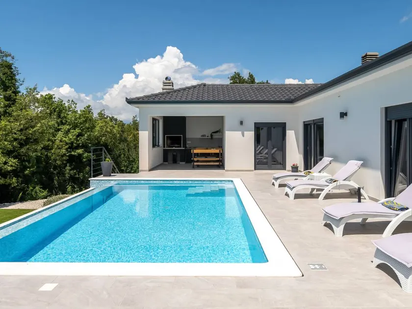 Fully equipped pleasant holiday home with terrace, garden & private pool - Image 1