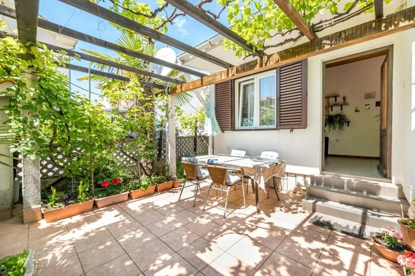 Mediterranean vacation home only 550 meters to the beach with barbecue area, private terrace, parking space - Image 1