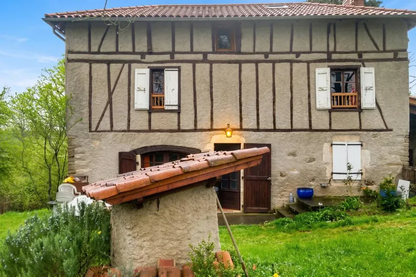 Maison de vacances avec jardin et barbecue | Vue jardin - Image 1