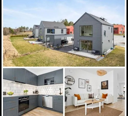 Luxurious newly built villa with patio and private parking - Image 1