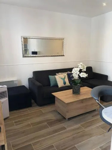 Stylish White And Red Apartments - Image 1