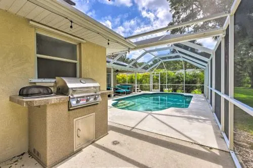 Modern Home with Screened In Pool 4 Mi to the Beach - Image 1