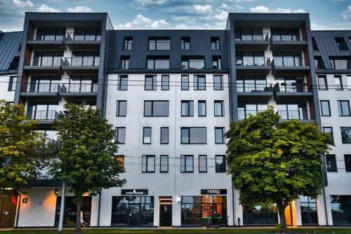 Fitness Parking & Security Children's Playground Air Conditioner Kitchen & Washing Machine 4k Oled TV & Highspeed Wifi Spacious Balcony with Gorgeous City View in Central Location - Image 1