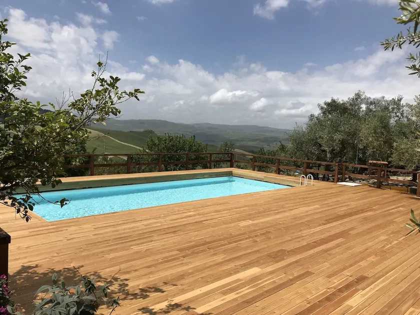 Group Accommodation in the Center of Sicily With Private Pool Alia - Image 1