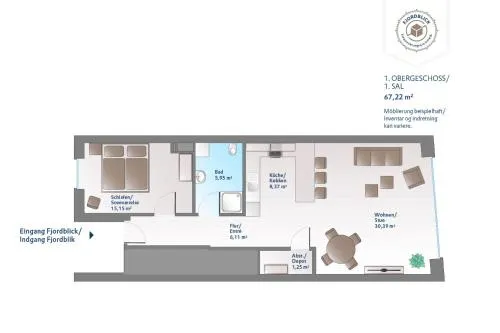 Ferienwohnung Fjordblick In Flensburg Sonwik - Image 1
