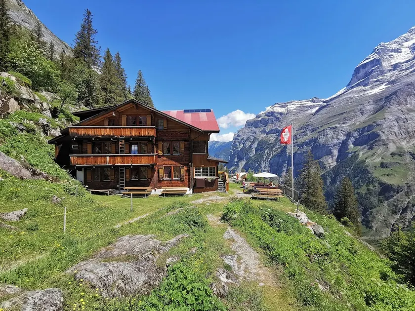 Berggasthaus Tschingelhorn - only accessible on foot (2 hour hike) - Image 1