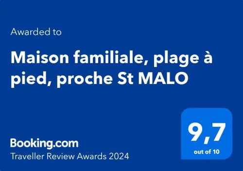 Maison familiale plage à pied proche St MALO - Image 1