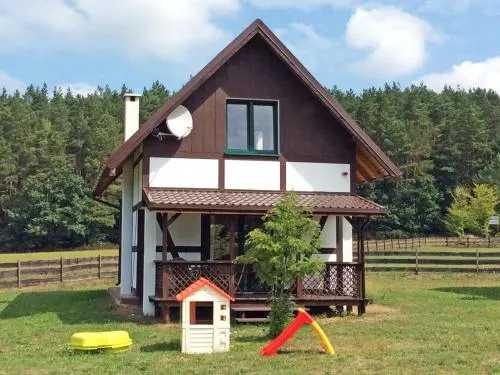 The holiday house is located near the forest, 300 m from the lake, 6 km from sea - Image 1