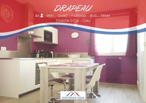 SWEETHOME DIJON - Drapeau - Image 1