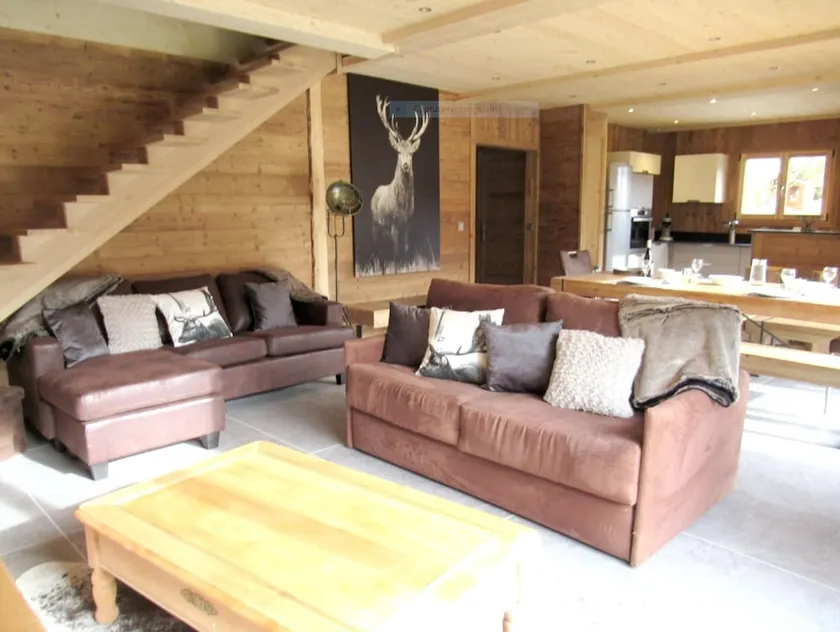 Chalet de 3 chambres avec jacuzzi jardin et wifi a Le Biot a 7 km des pistes - Image 1