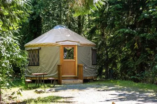 Mount Vernon Camping Resort 16 ft. Yurt 6 - Image 1