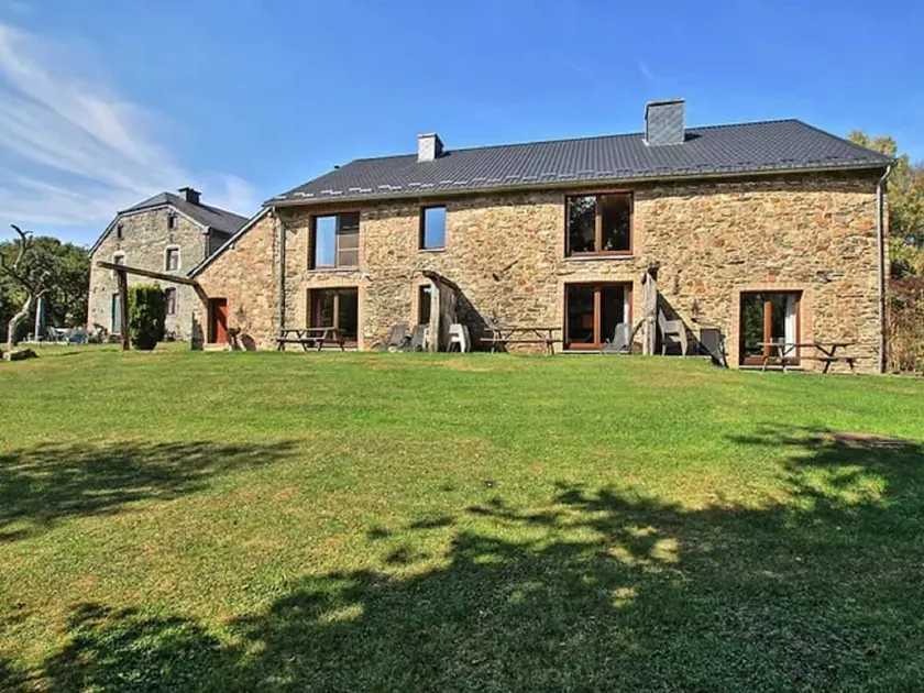 Rustic Holiday Home In Sainte-Ode With Garden - Image 1