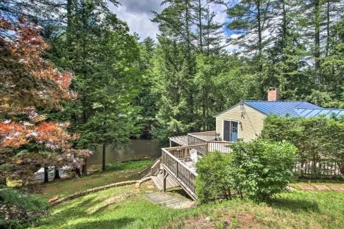 Luxe Riverfront Cottage with Dock by Lake Horace - Image 1