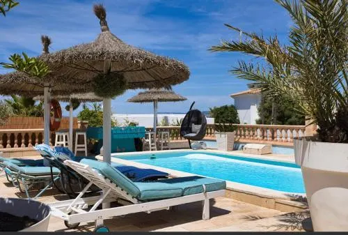 House With In Llucmajor With Wonderful Sea View Private Pool Fu... - Image 1