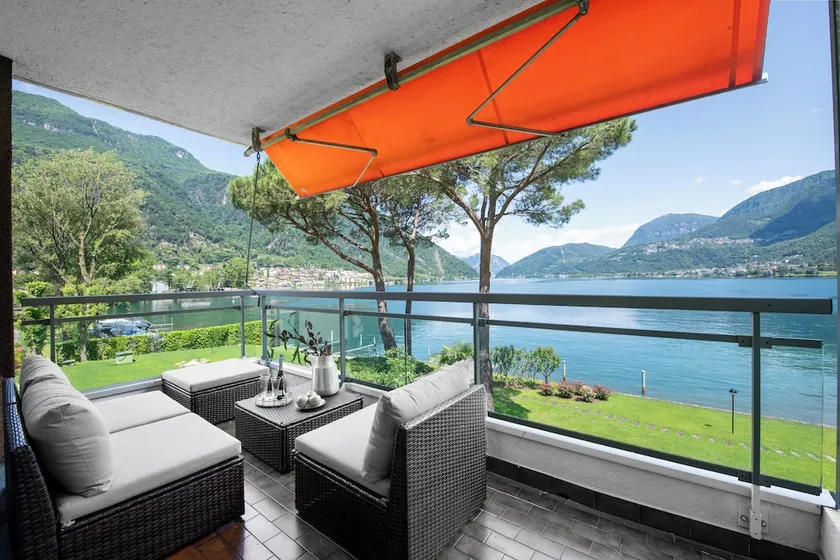 Emotion Lake Lugano with direct lake access and shared pool - Happy Rentals - Image 1