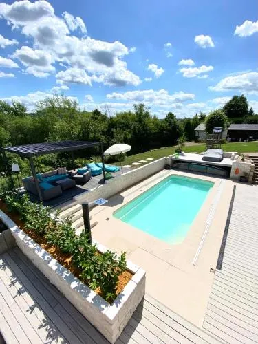 Gemütliche Ferienwohnung mit Pool bei Jena - Image 1