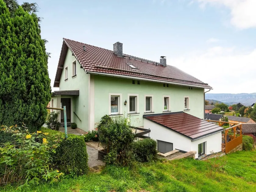 Holiday Home in Saxon Switzerland With Mountain View, Terrace and Garden - Image 1