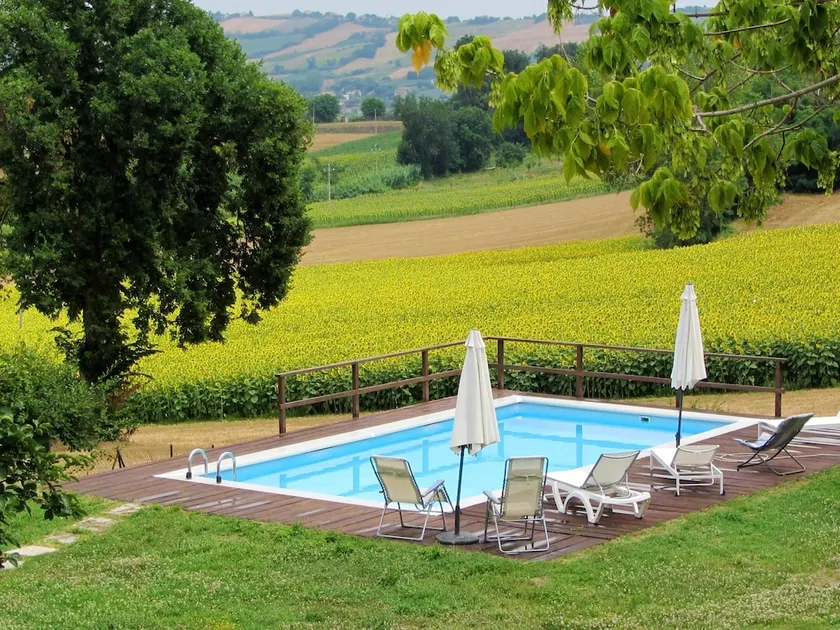 Villa With 5 Bedrooms in Mondavio, With Wonderful Mountain View, Private Pool, Enclosed Garden - 25 km From the Beach - Image 1