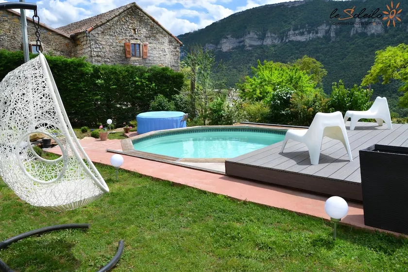 Apartment With one Bedroom in Mostuéjouls, With Shared Pool, Enclosed Garden and Wifi - Image 1
