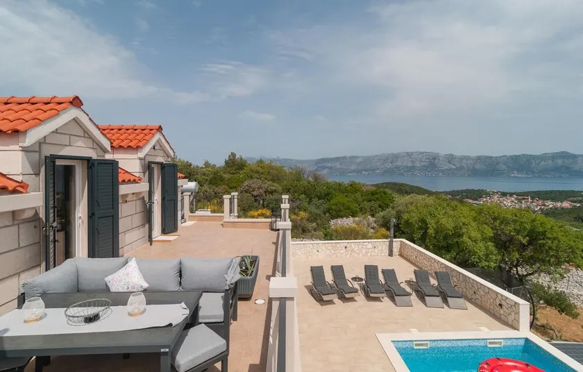 Stunning Home in Povlja With 1 Bedrooms, Wifi and Outdoor Swimming Pool - Image 1