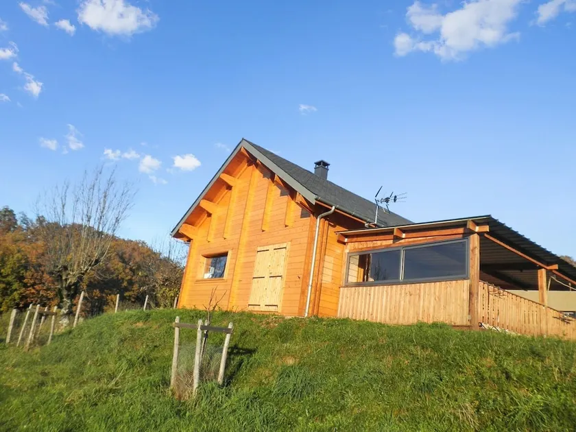 Chalet With 2 Bedrooms in Espalion, With Wonderful Mountain View and F - Image 1