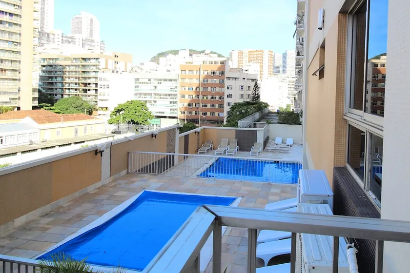 Flat Botafogo - pool sauna and gym - Image 1