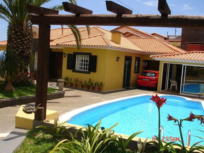 2 bedrooms appartement with sea view private pool and enclosed garden at Lombo Do Doutor 1 km away f - Image 1