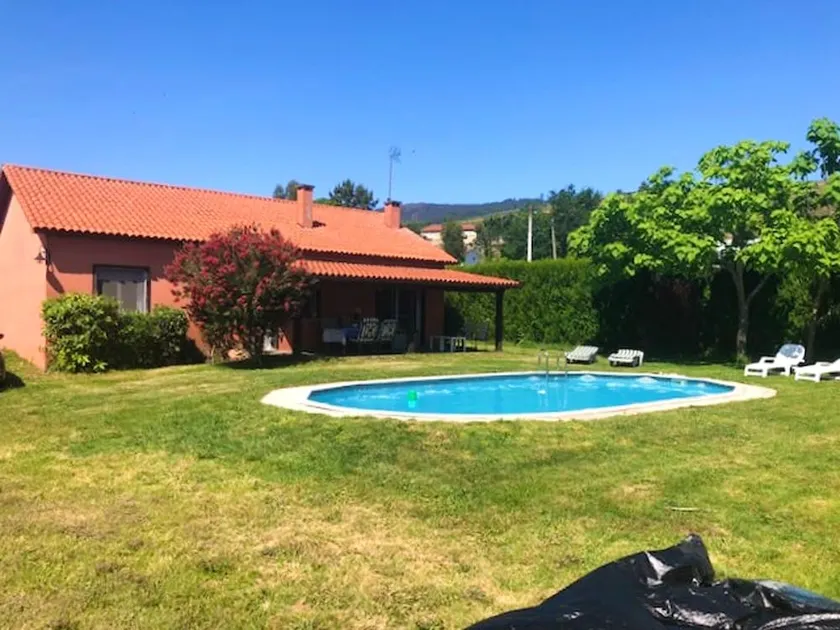 2 bedrooms villa with private pool furnished garden and wifi at Pontevedra 8 km away from the beach - Image 1