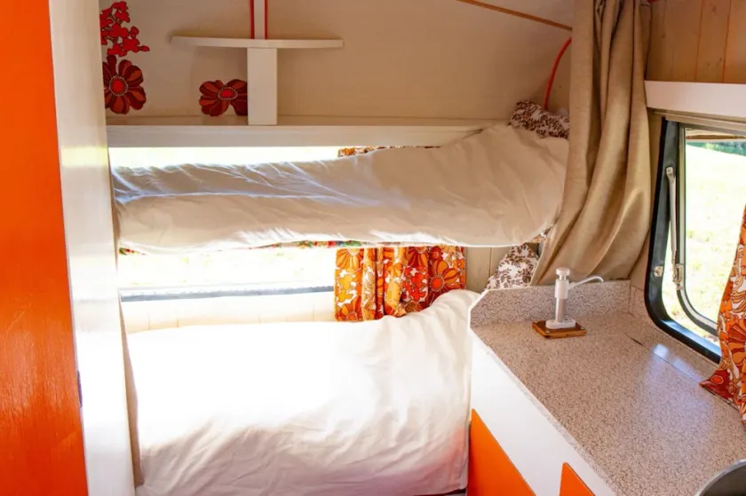 Retro 1960's Caravan With Mountain Views - Image 1