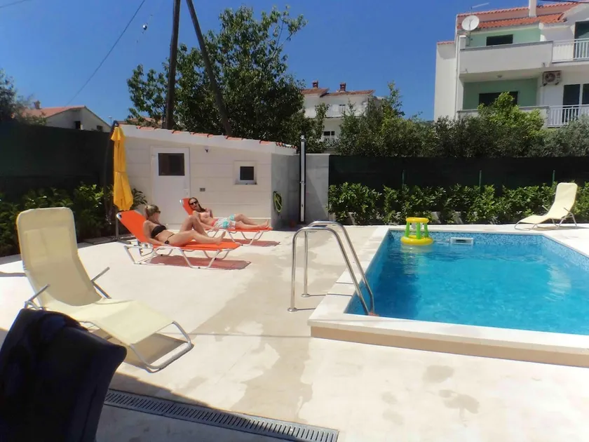 3 bedrooms appartement at Kastel Stafilic 200 m away from the beach with sea view shared pool and ja - Image 1