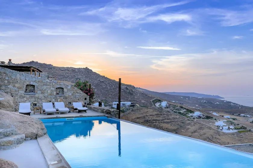 Seaview Villa Galanos at Kalafatis Beach - Image 1