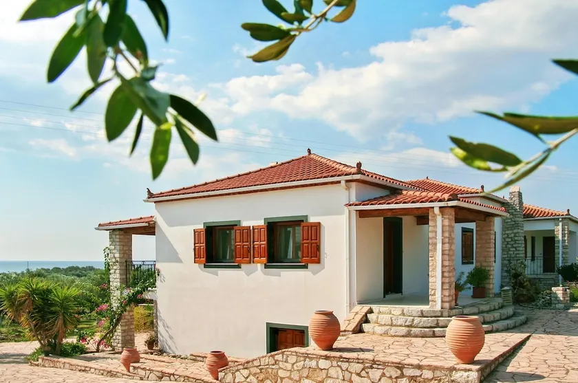 3 bedrooms appartement with sea view enclosed garden and wifi at Agios Ilias 2 km away from the beac - Image 1