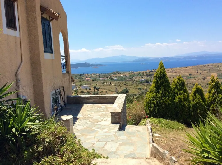 House With 2 Bedrooms in Eubée, With Wonderful sea View and Furnished Garden - Image 1