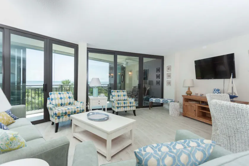 Anastasia 310, 3 Bedrooms, Sleeps 6, Beach Front, Heated Pool - Image 1