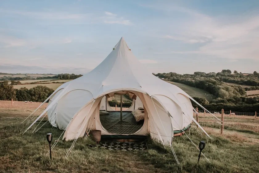 Immaculate Lotus Belle Tent Retreat, North Devon - Image 1