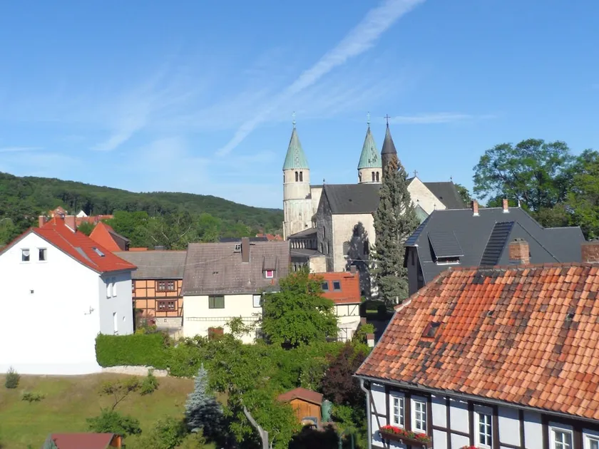 Apartment in Gernrode in the Harz With Amazing View of the Town - Image 1